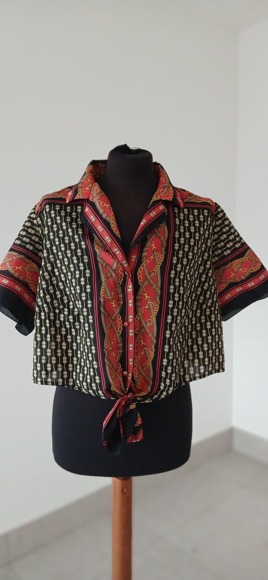 Vintage crop top size 14