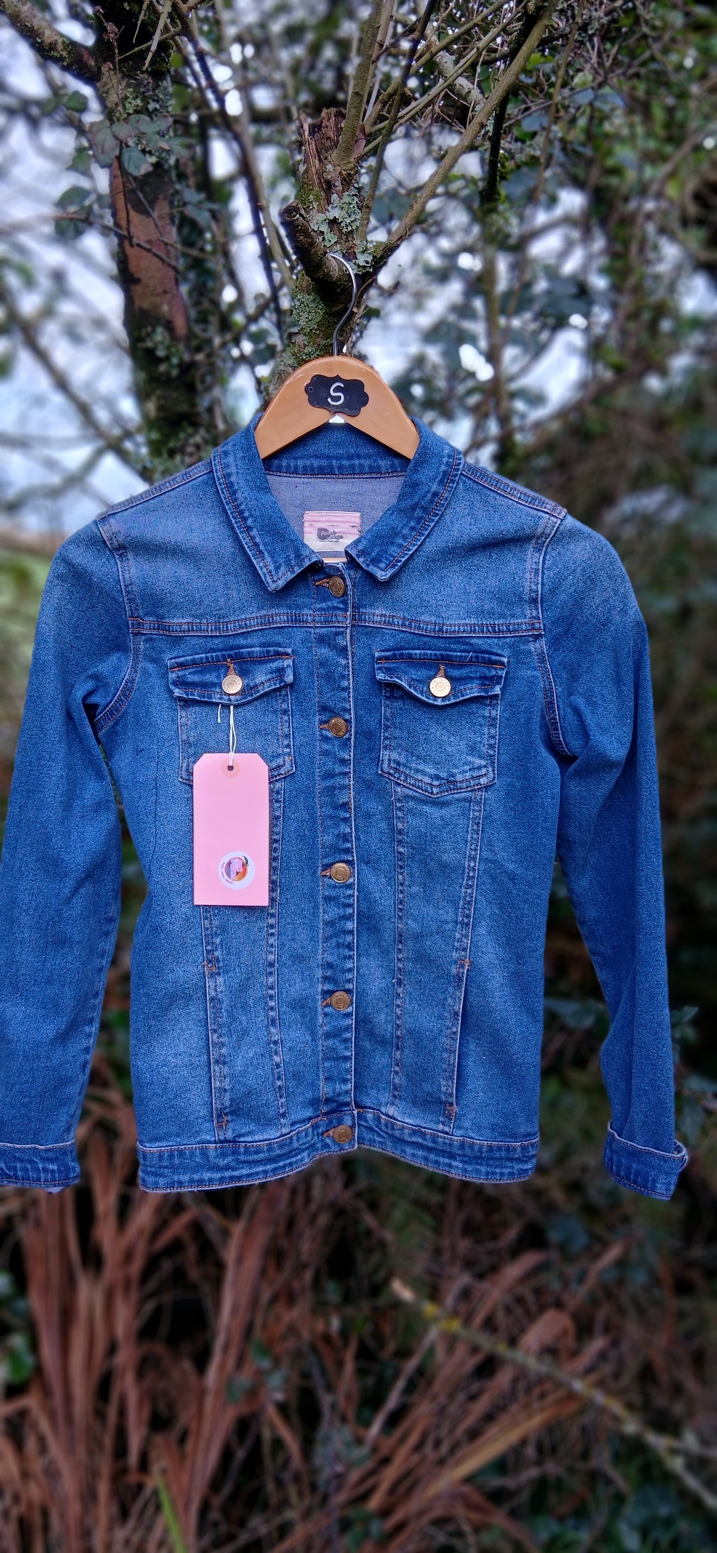 'Firestarter' reworked denims size 10