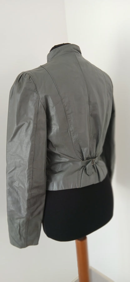 Bernians leather jacket small