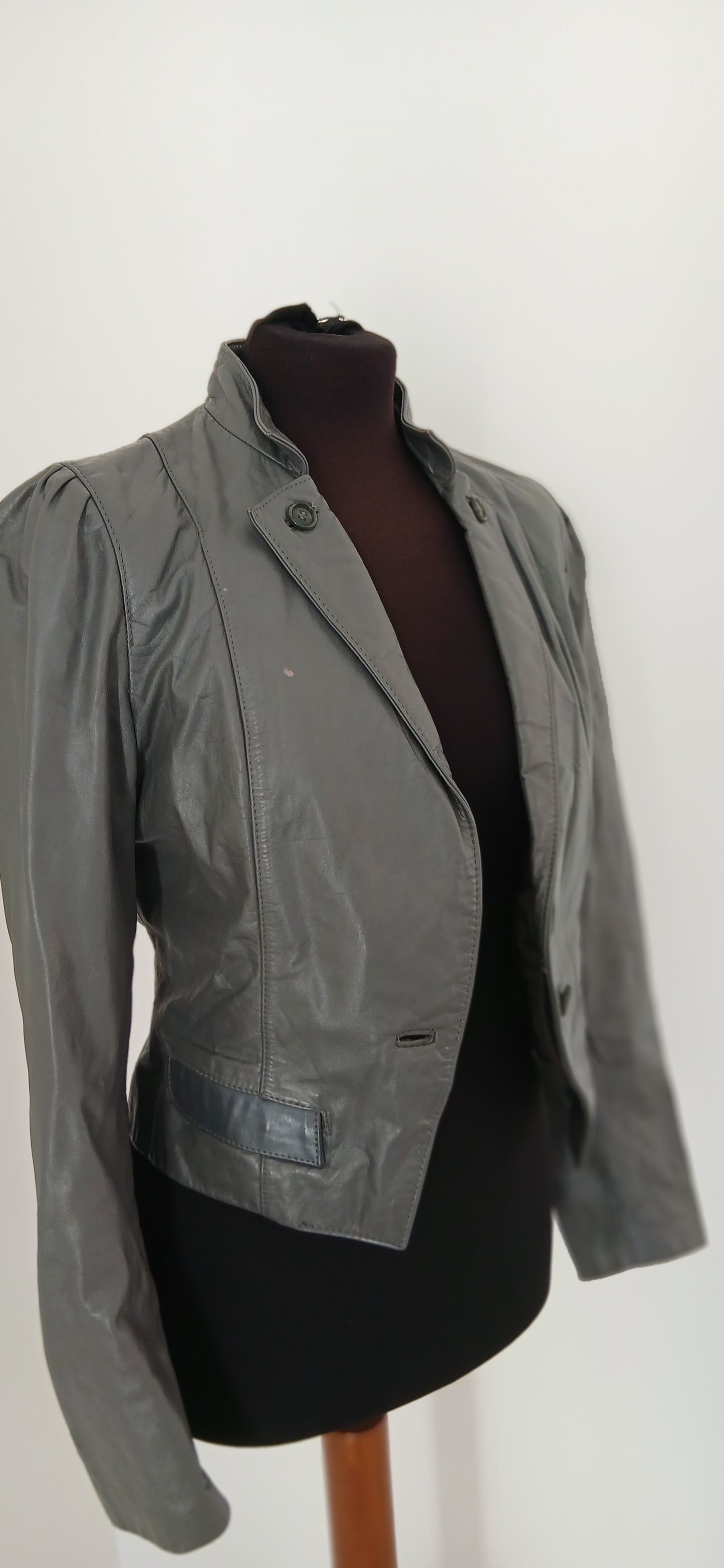 Bernians leather jacket small