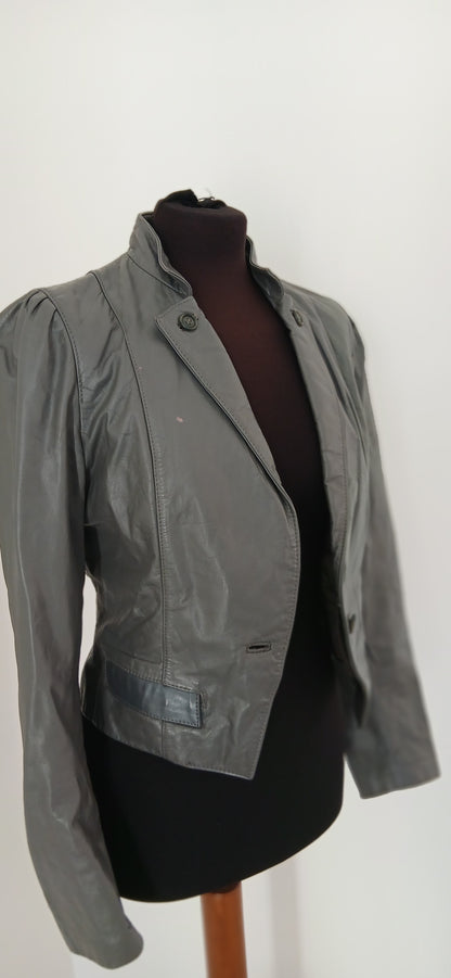 Bernians leather jacket small