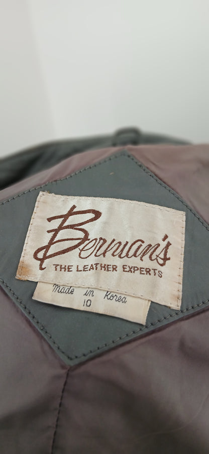 Bernians leather jacket small