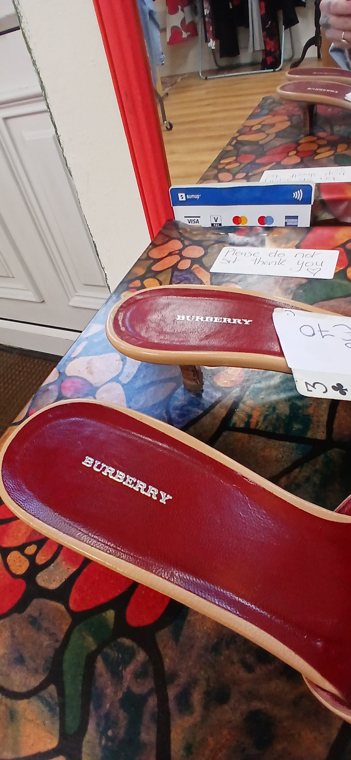 Burberry heels eu40