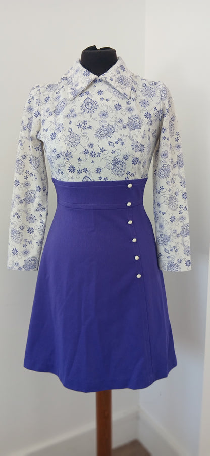 1960s vintage dress size 8