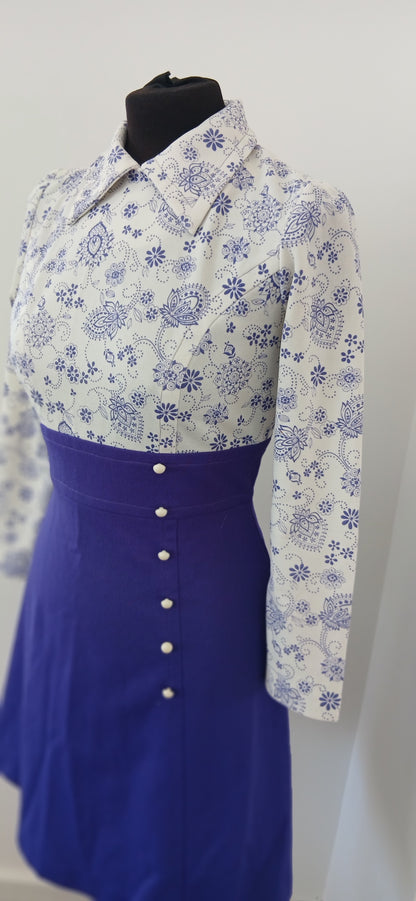 1960s vintage dress size 8