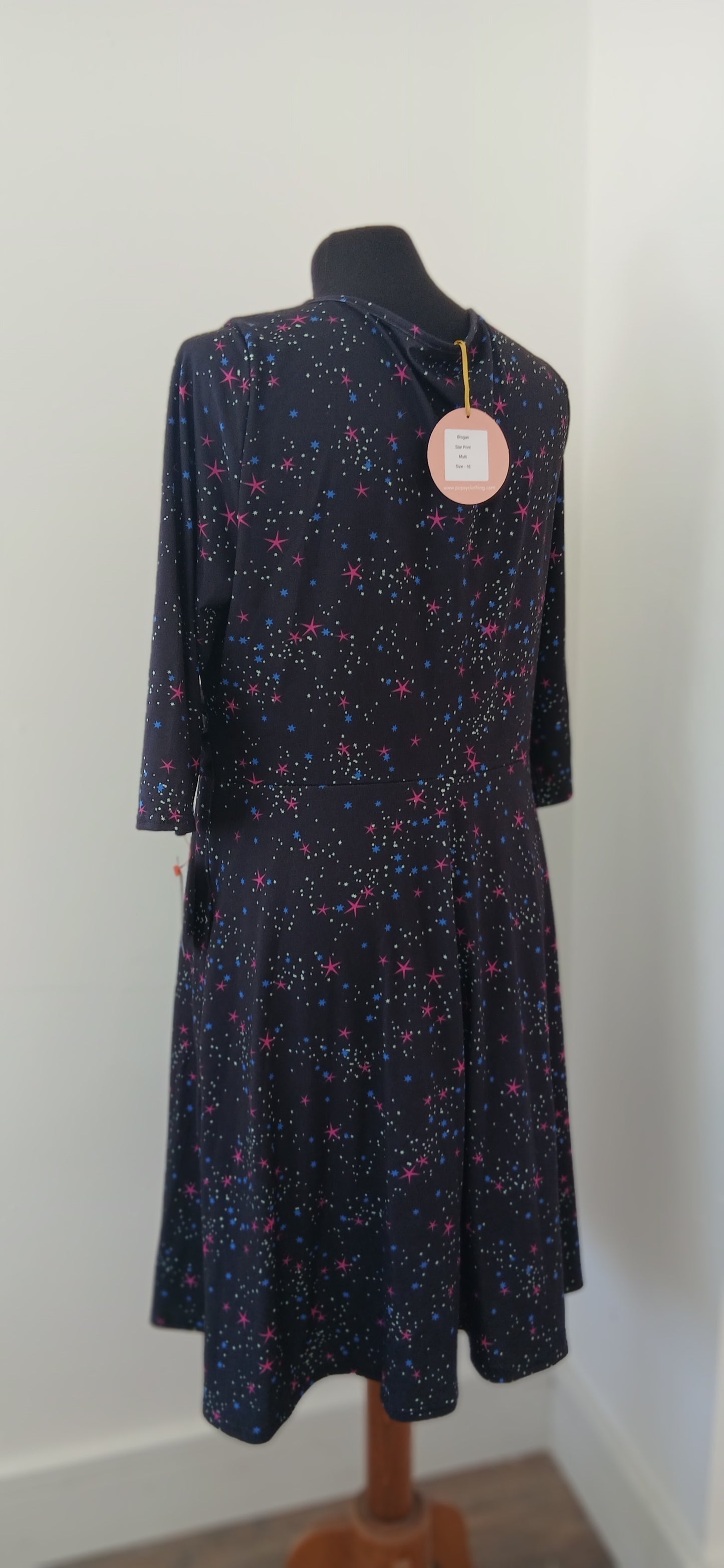 Popsy star dress size 16