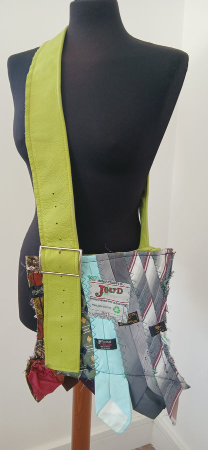Handmade tie bag
