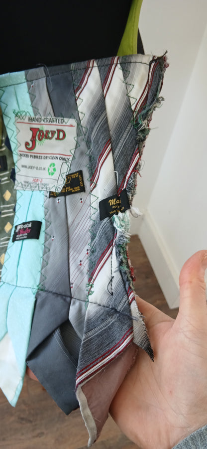 Handmade tie bag