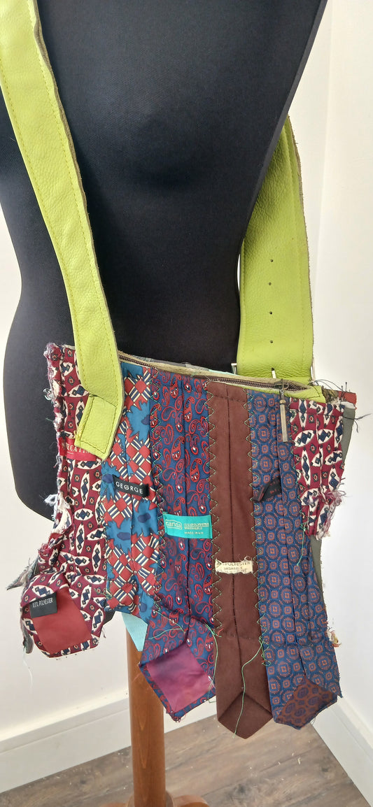 Handmade tie bag