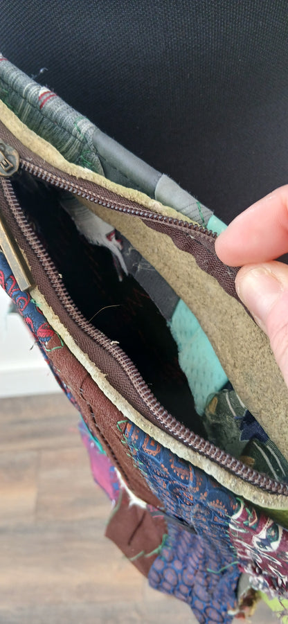 Handmade tie bag