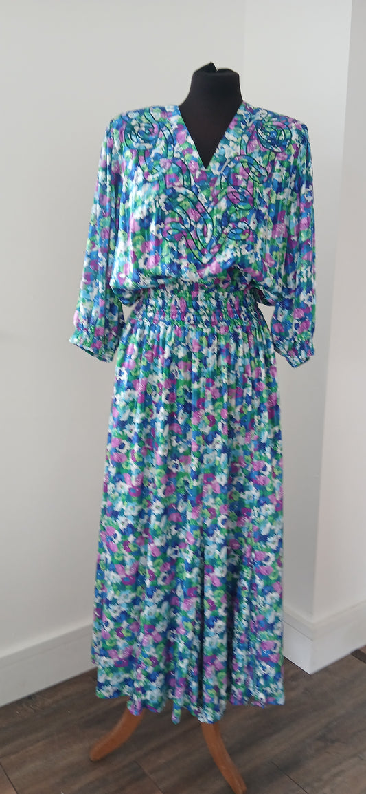 Vintage kanga dress one size