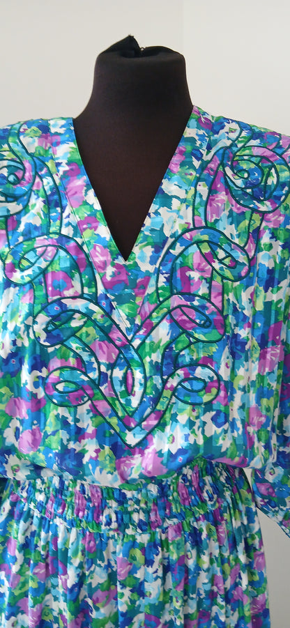 Vintage kanga dress one size