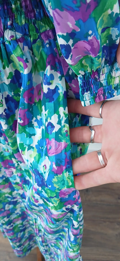 Vintage kanga dress one size