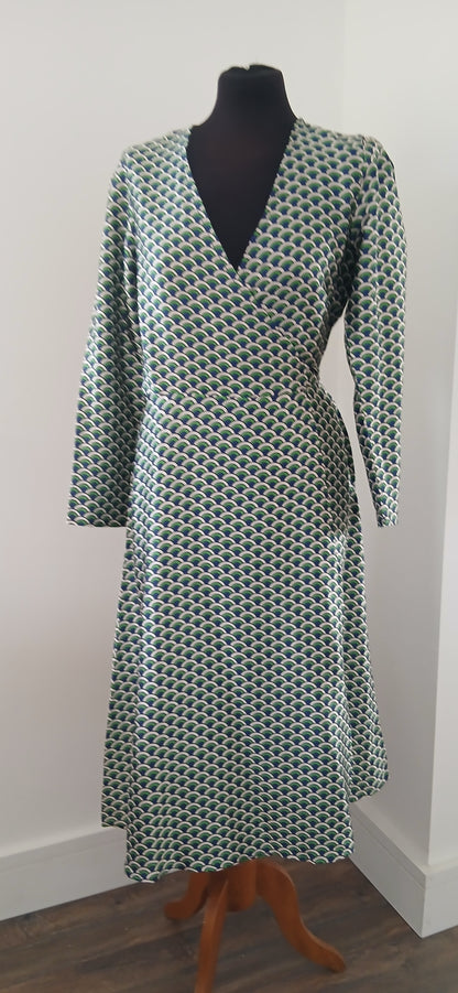 Wrap dress dize 10