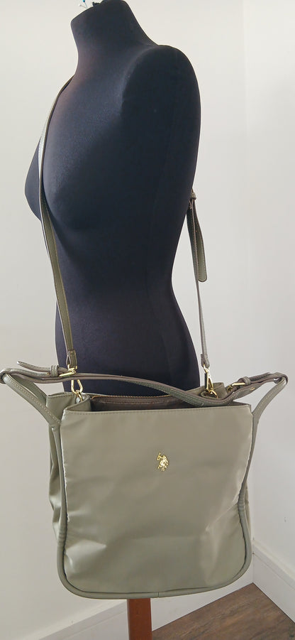 US polo tote hobo bag