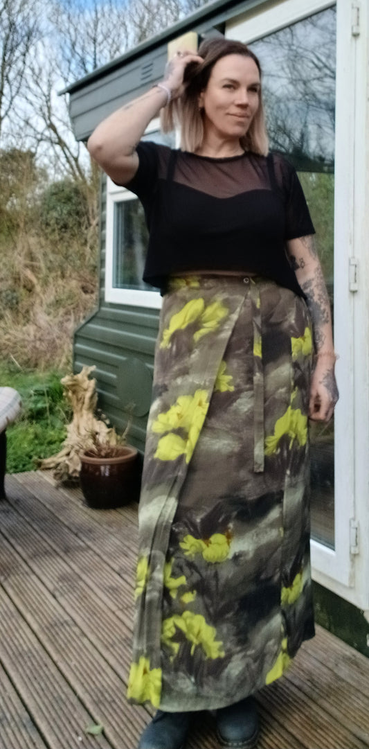Vintage wrap skirt size 12