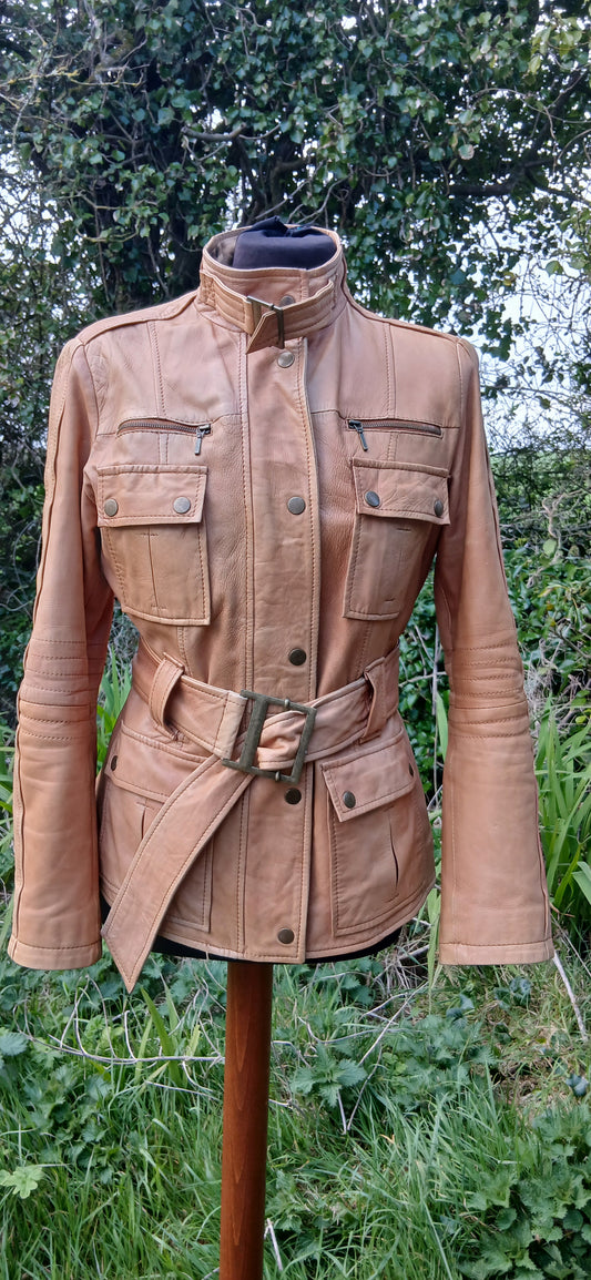 Vintage Leather Jacket size 10