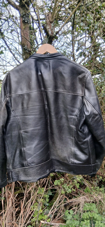 Vintage leather Jacket XL