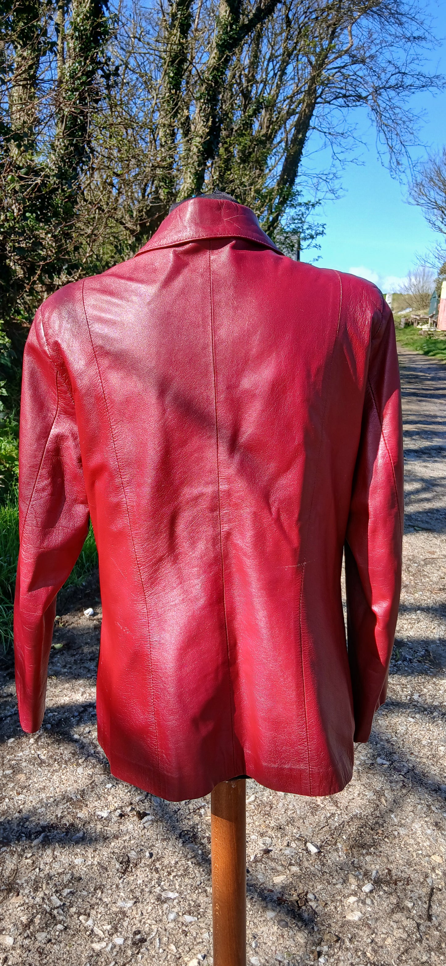 Vintage leather Jacket size 14