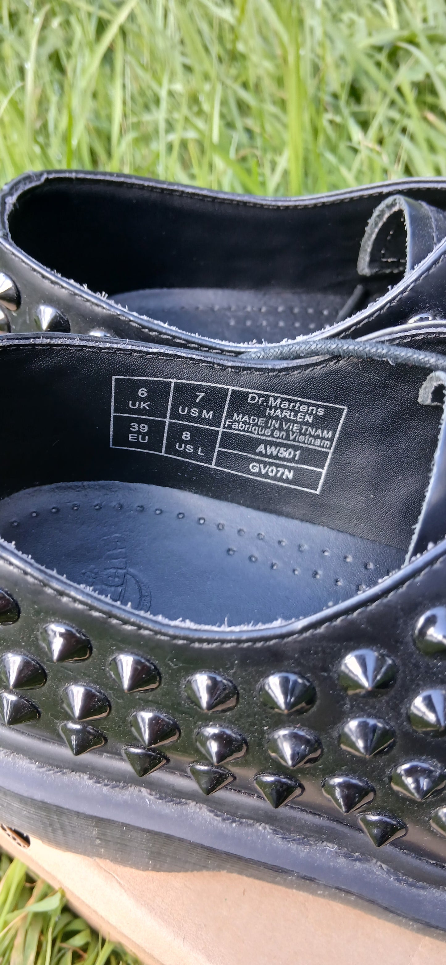 Dr Marten harlen Spike size 6