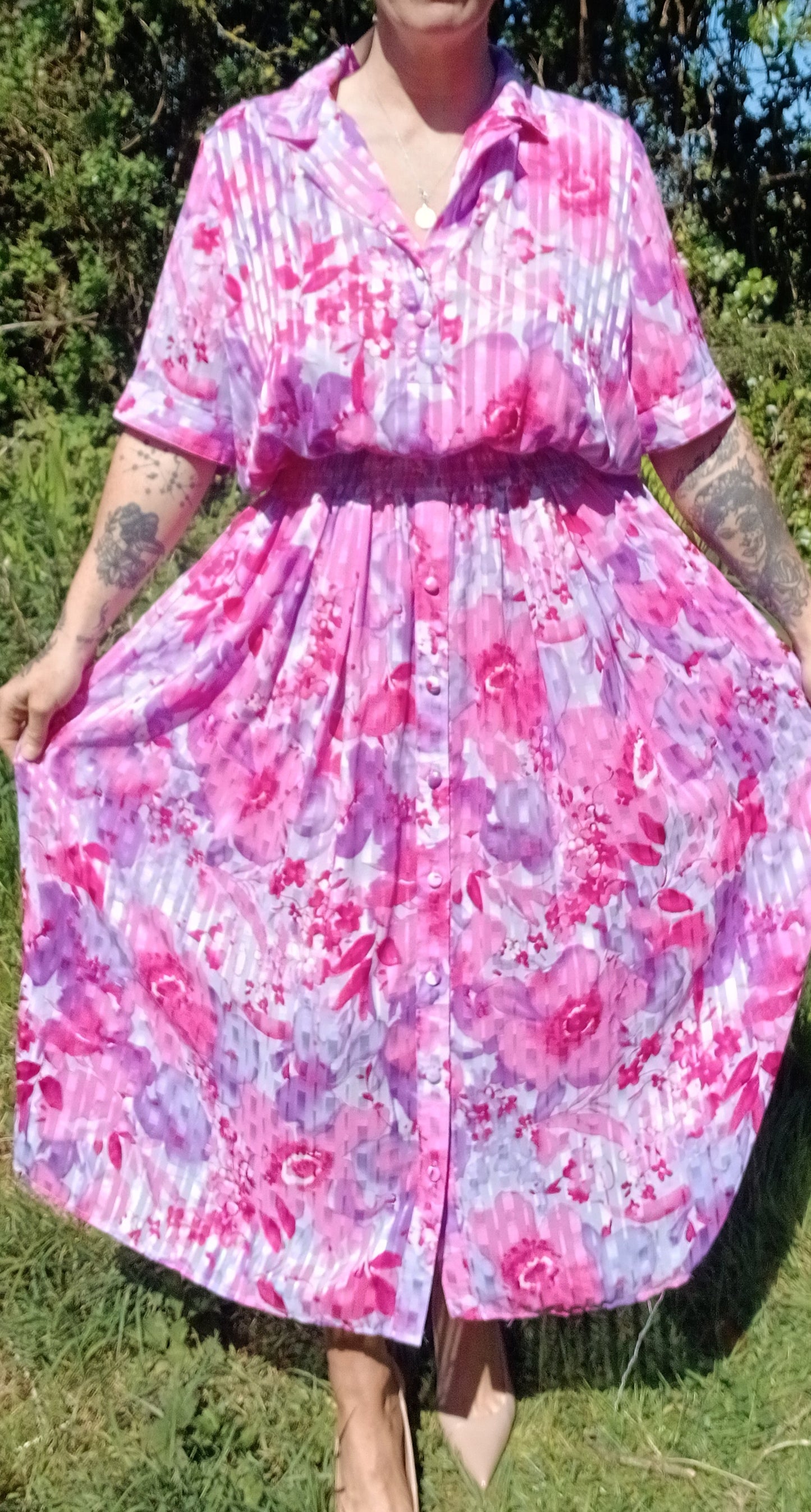 Kanga vintage dress size 18