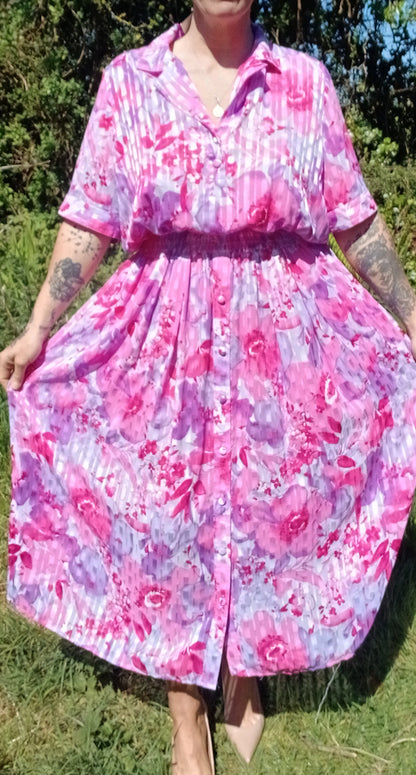 Kanga vintage dress size 18