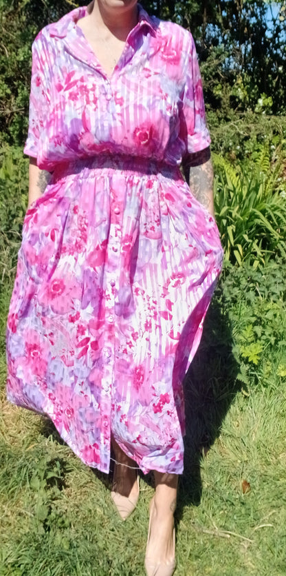 Kanga vintage dress size 18