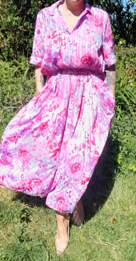 Kanga vintage dress size 18