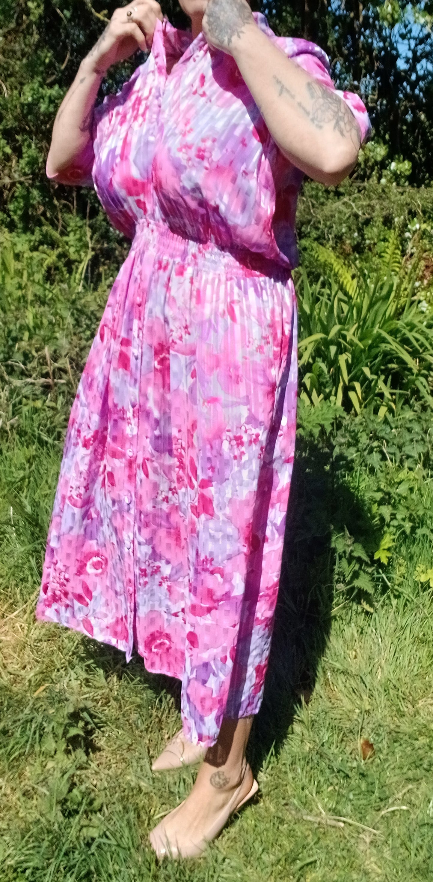 Kanga vintage dress size 18
