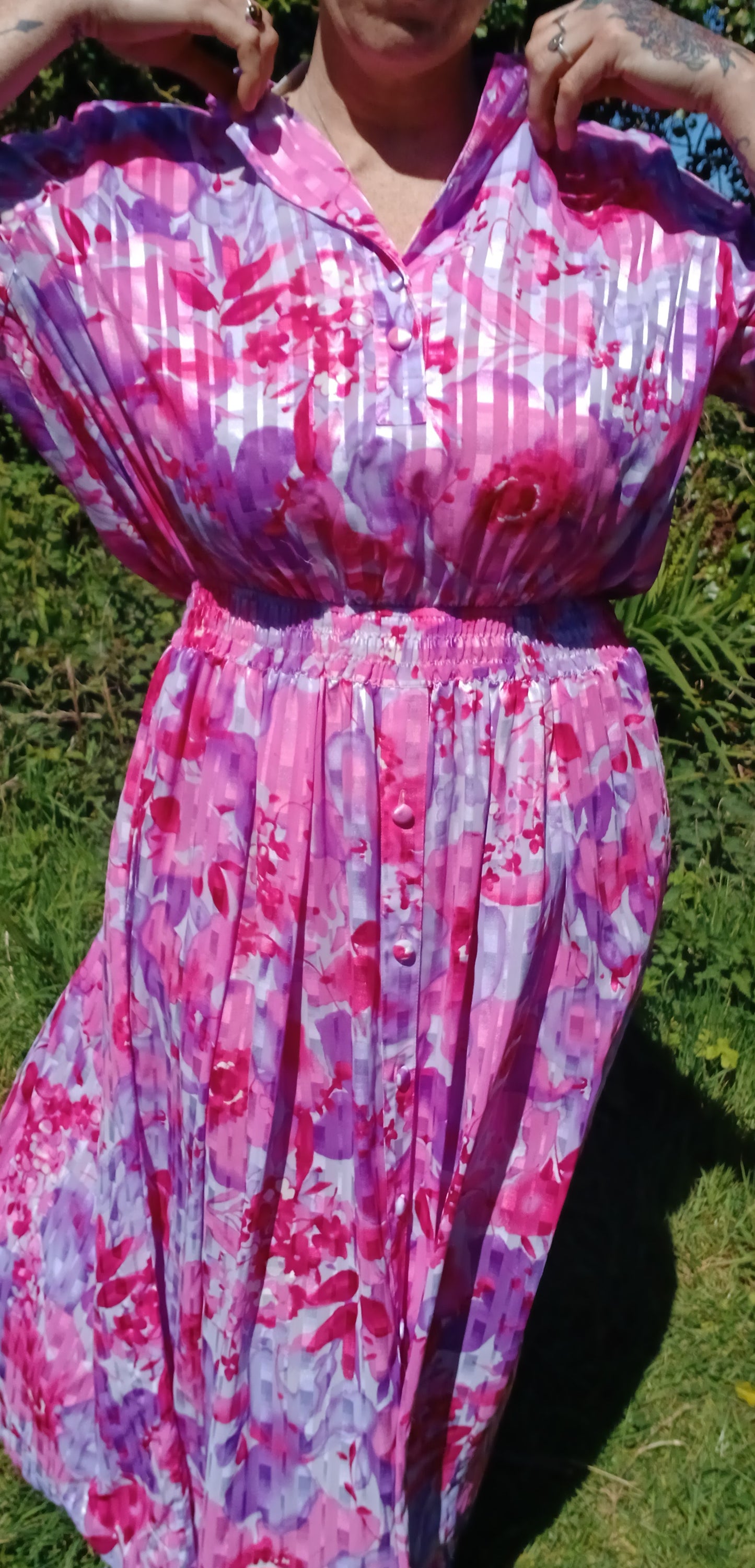 Kanga vintage dress size 18