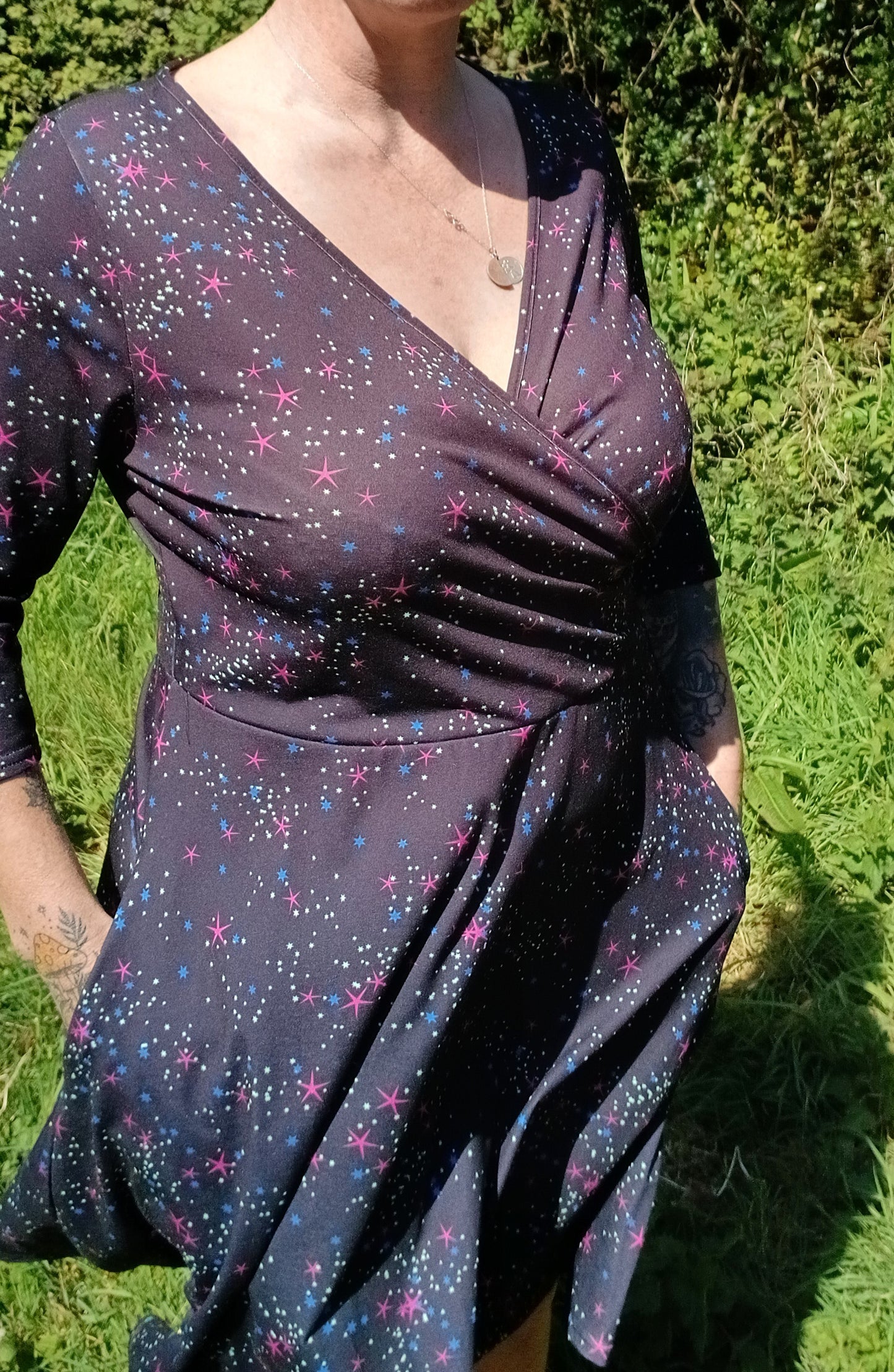 Popsy star dress size 16