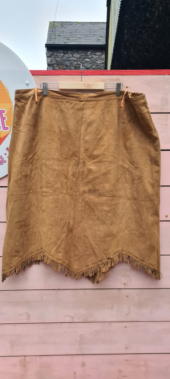Vintage leather skirt size 24