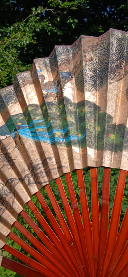 Asian vintage wall fan
