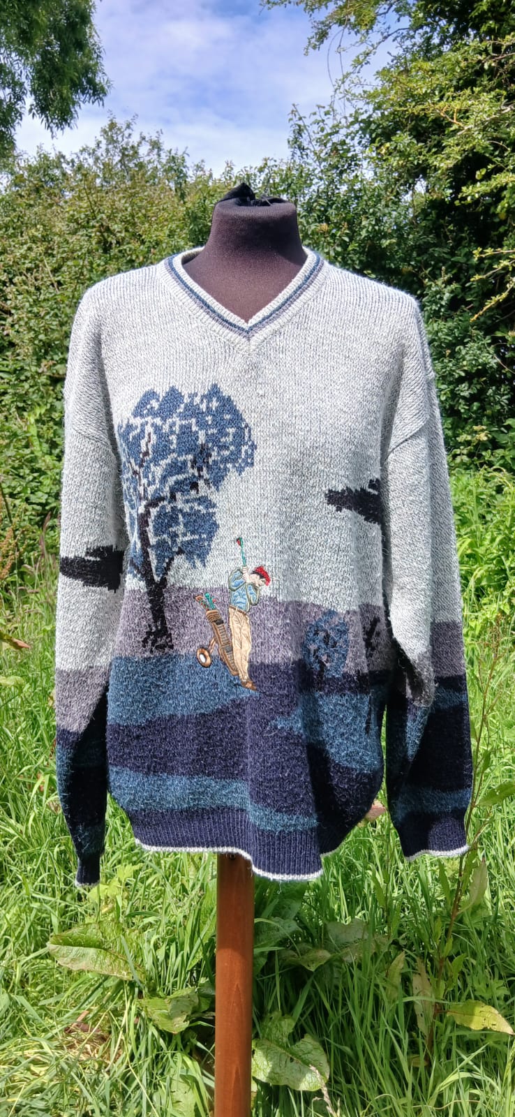 Vintage golf jumper xl
