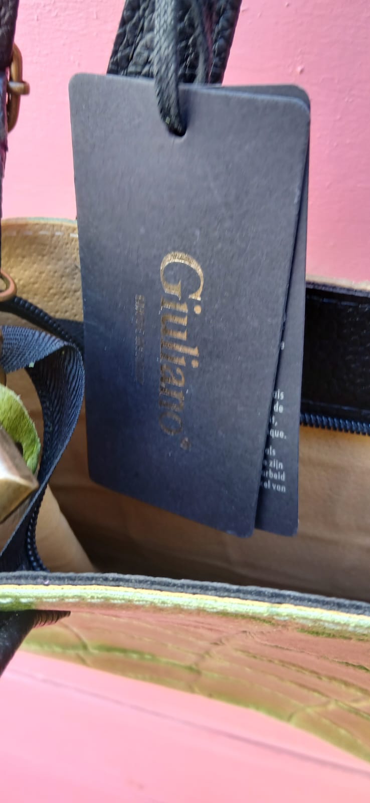 Italian leather bag