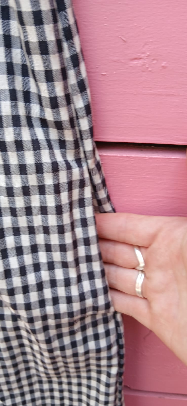 Gingham dress size 14