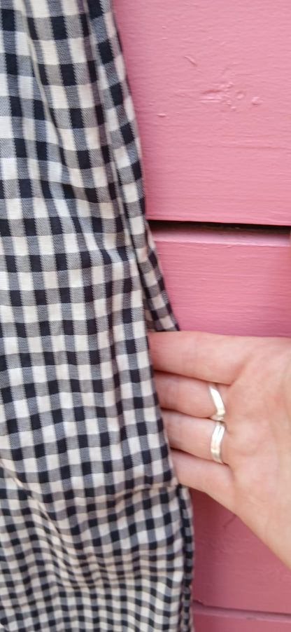 Gingham dress size 14