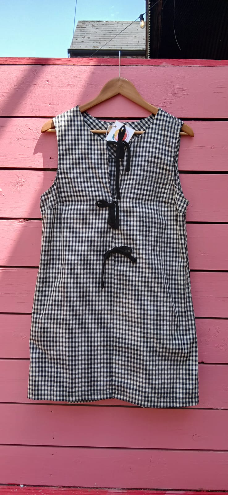 Gingham dress size 14