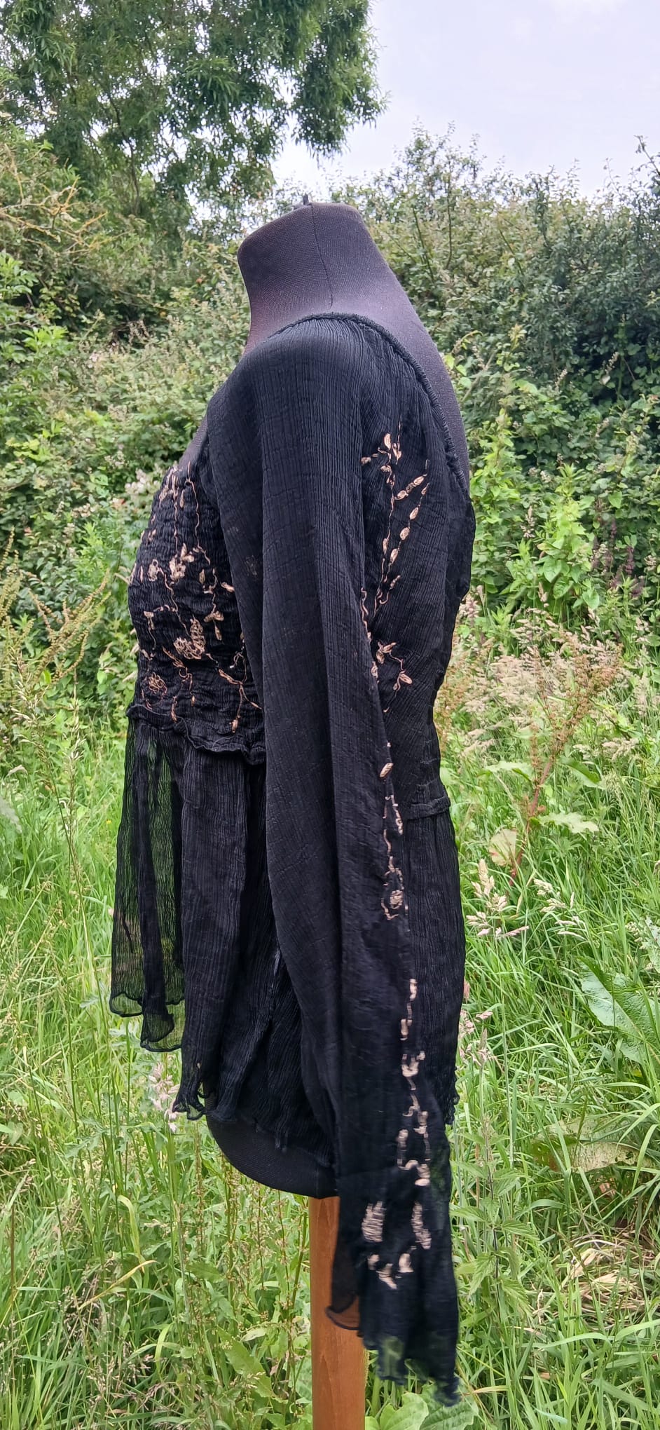 Sezane chio blouse size 8