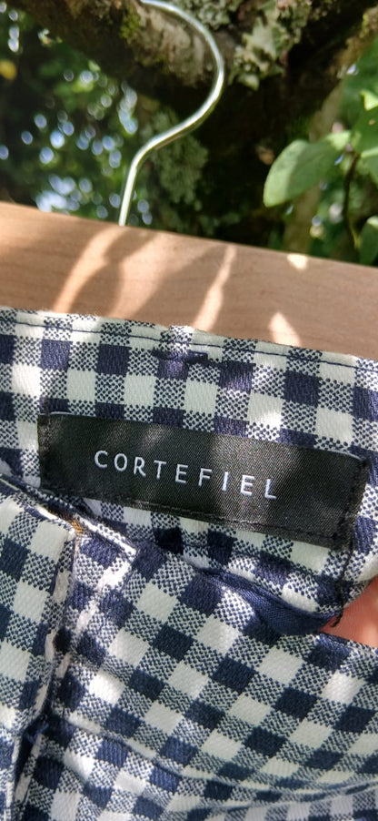 Gingham trousers size 12