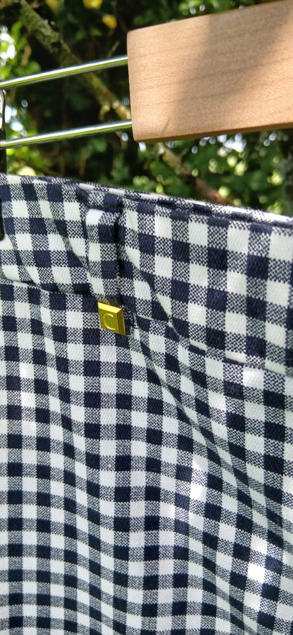 Gingham trousers size 12