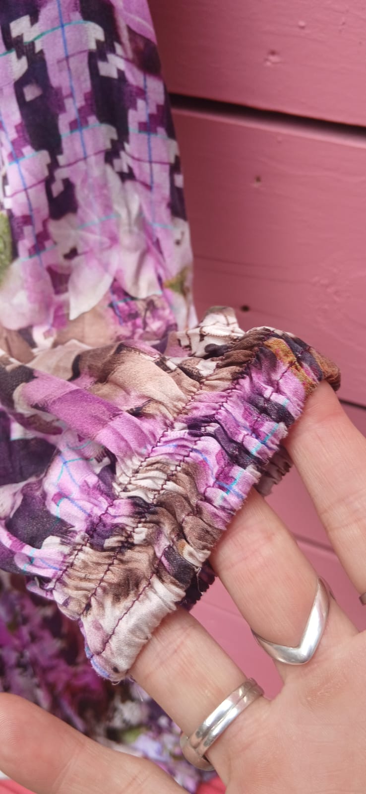 Vintage silk dress one size