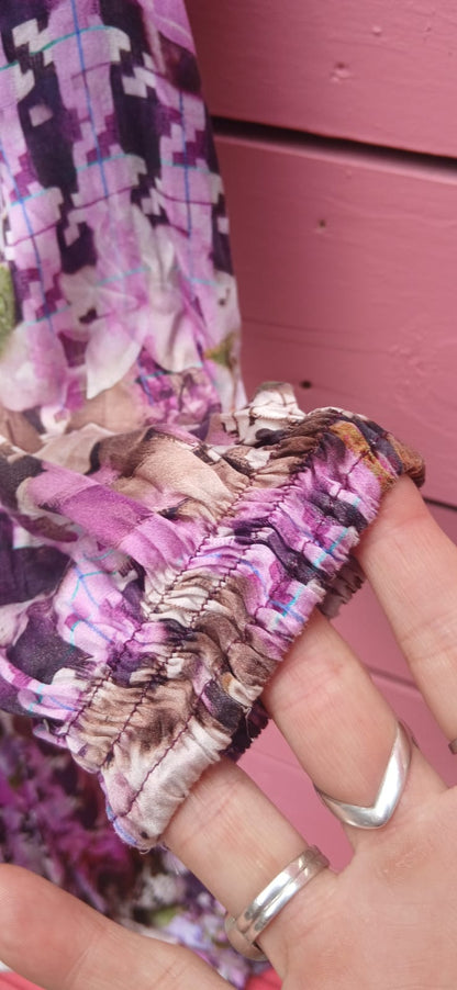 Vintage silk dress one size