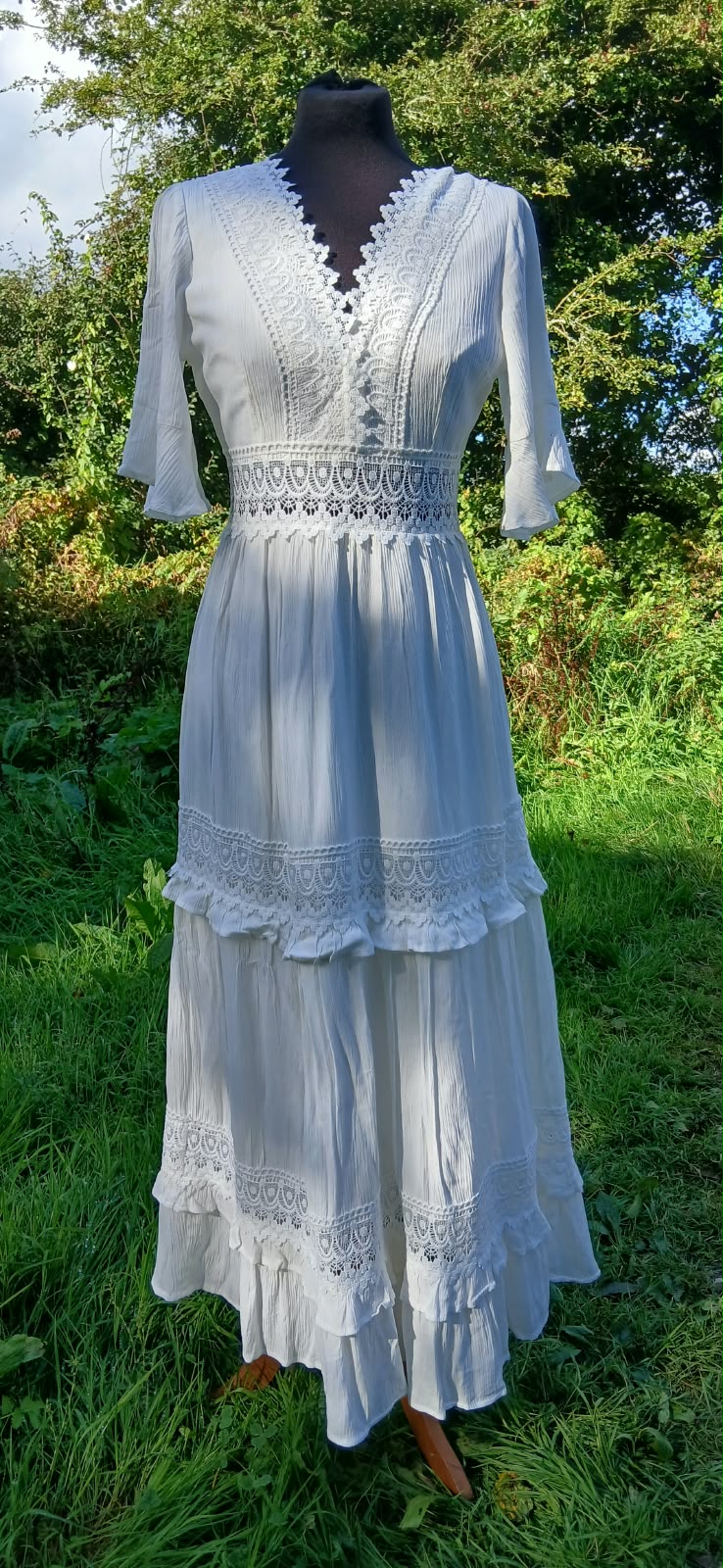 Vintage bohemian dress size 8