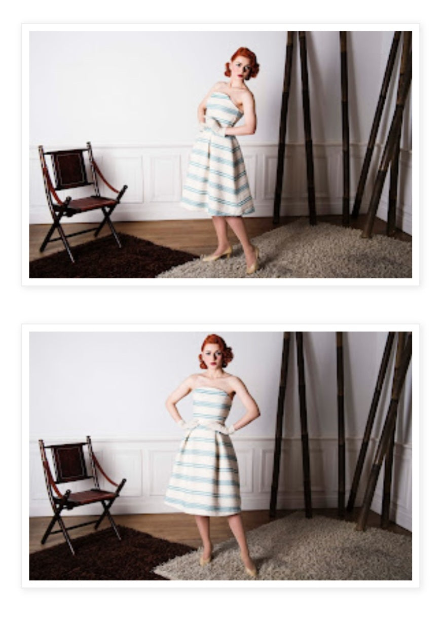 Handmade vintage dress size 16