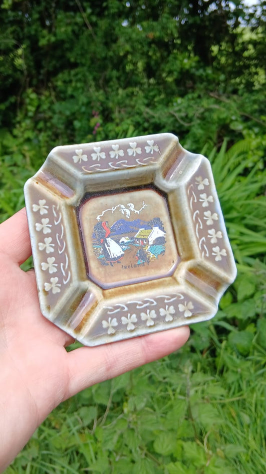 Vintage Wade Irish Porcelain Ashtray