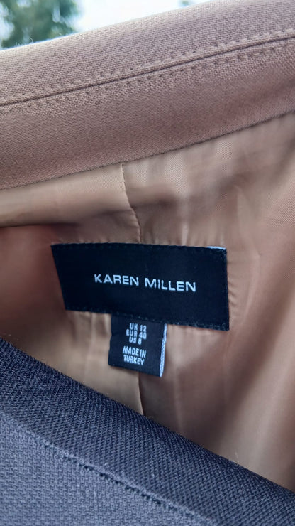 Karen Millen Camel Blazer Size 12
