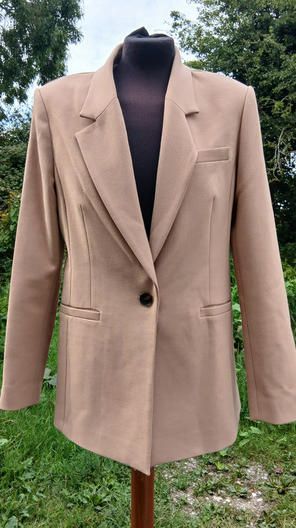 Karen Millen Camel Blazer Size 12