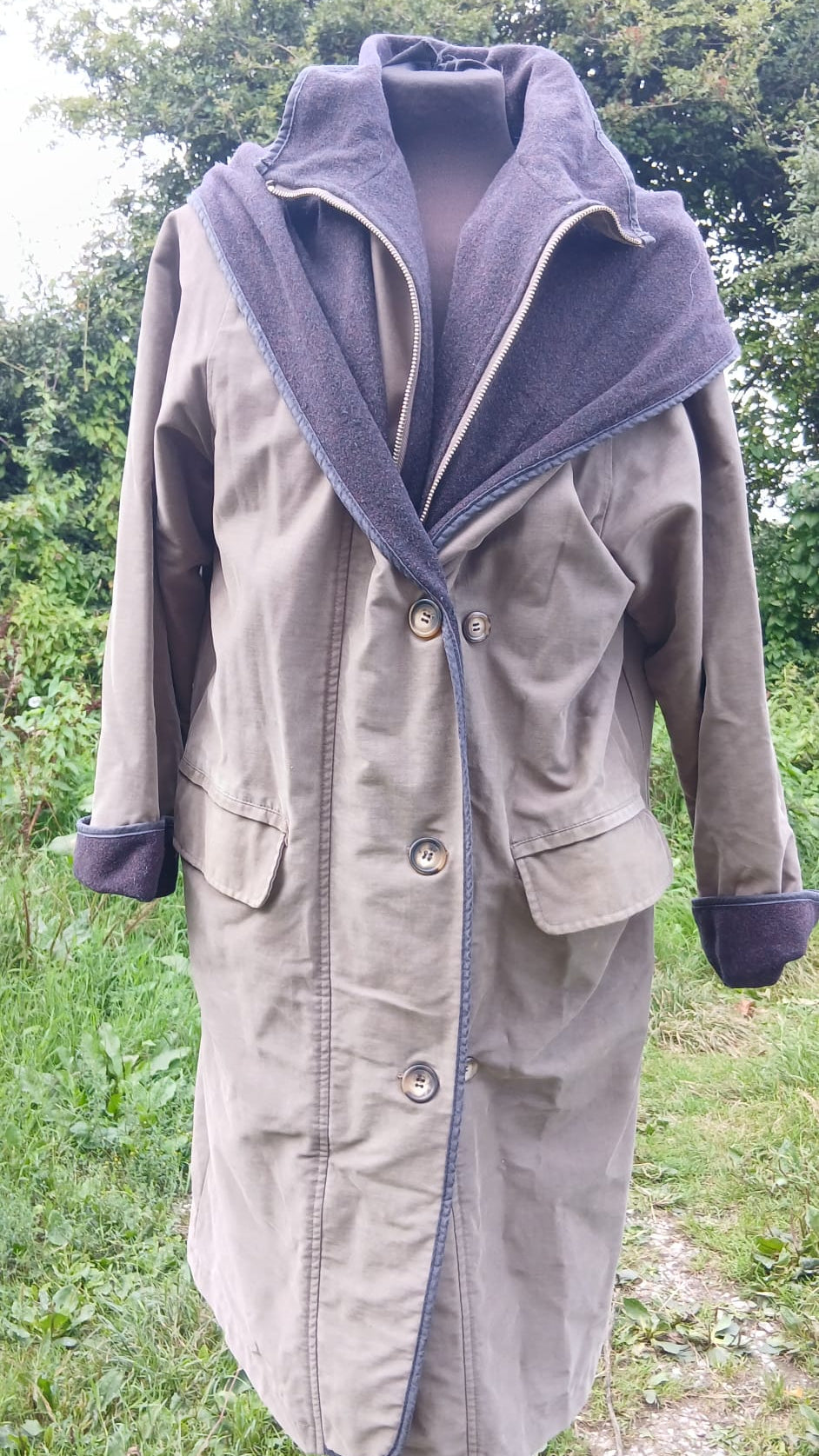 Vintage Michèl Valérie Hooded Coat 12
