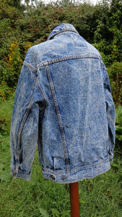 Vintage Jordache 80s Acid Washed Jacket